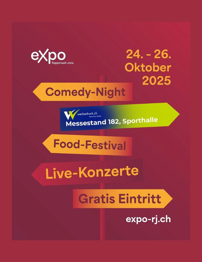Volle Sichtbarkeit an der Expo Rapperswil-Jona